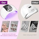 LKE 54W UV LED Gel Nail Lamp Curing Dryer Auto Sensor LCD USB for Home Salon view 5