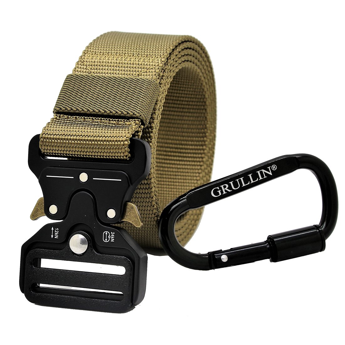 metal clip web belt