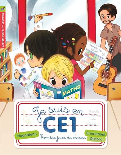Download Je suis en CE1, Tome 1 : Premier jour de classe PDF