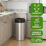 EcoBag 100 Pack Everyday Refuse Sacks 30 Micron 100L Recyclable Leak Resistant view 3