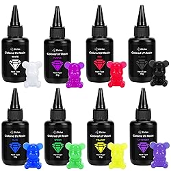 JDiction UV Resin Kit - 8 Colors, 240g Odorless