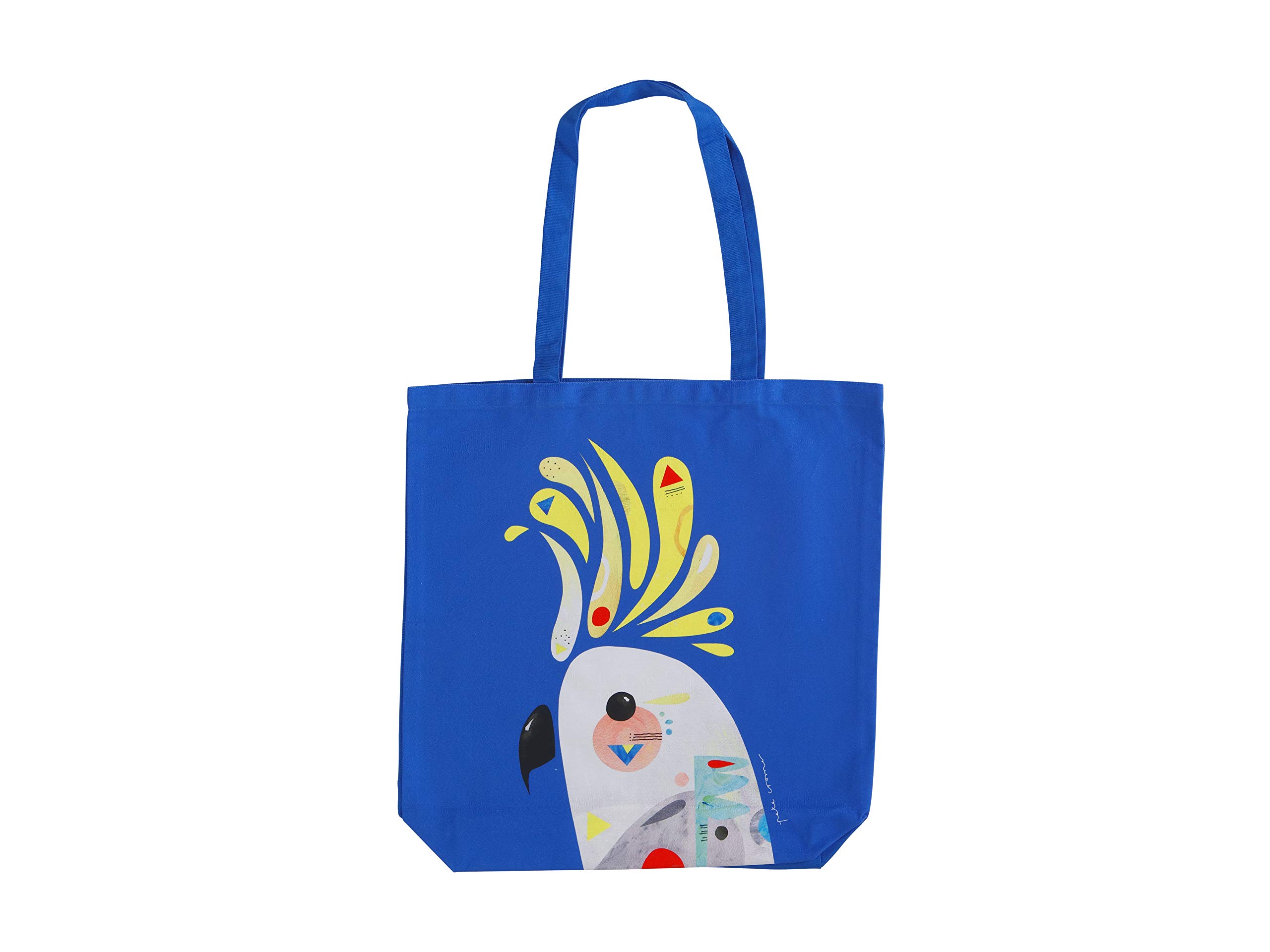 Maxwell & Williams Pete Cromer Large Tote Bag, Cockatoo Print, 1% Cotton, 42 x 41 cm