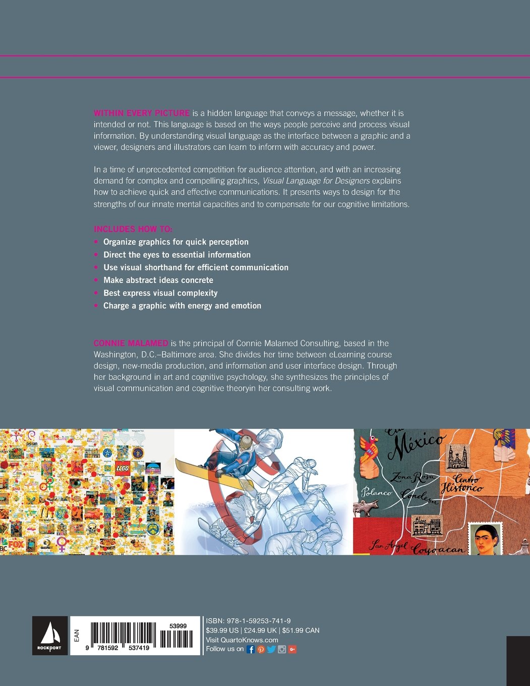 Visual Language For Designers Amazon Fr Malamed Connie Livres Anglais Et Etrangers