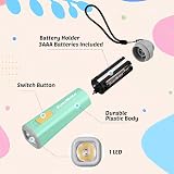 EverBrite Mini LED Flashlight 1 W 25-30 lm Green 46 g AAA Batteries Included view 4