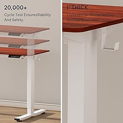 FLEXISPOT EN1 One-Piece Standing Desk 48 x 30 Inch