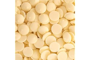 CRAZYOUTLET Merckens Melting Wafers - 2 Pound Bulk Pack - White Chocolate