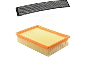 PUR 1x Air + 1x Cabin Filter (2 Total) Kit Replacement For BMW X3 325i 330Ci 325Ci M3 Z3 330i 320i 325xi 323i 330xi 328i 323C