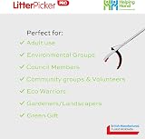 The Helping Hand Company Litter Grabber PRO 33” Heavy Duty Red/Silver view 3