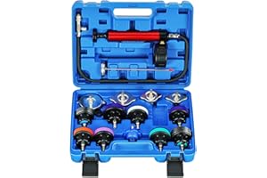 WNZ 15PC Coolant Pressure Tester Kit, Radiator Cooling System Pressure Tester Kit, Radiator Pressure Tester Kit