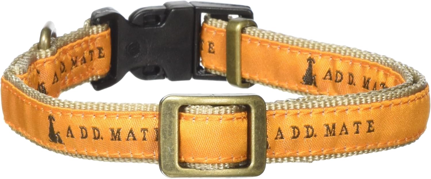 Amazon アドメイト 首輪 シンボルカラー オレンジ 犬用 S サイズ アドメイト Add Mate ベーシック首輪 通販