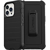 Otterbox Defender Series Screenless Edition Case for iPhone 13 Pro (Only) - Holster Clip Included - Microbial Defense Protection - Retail Packaging - Black
