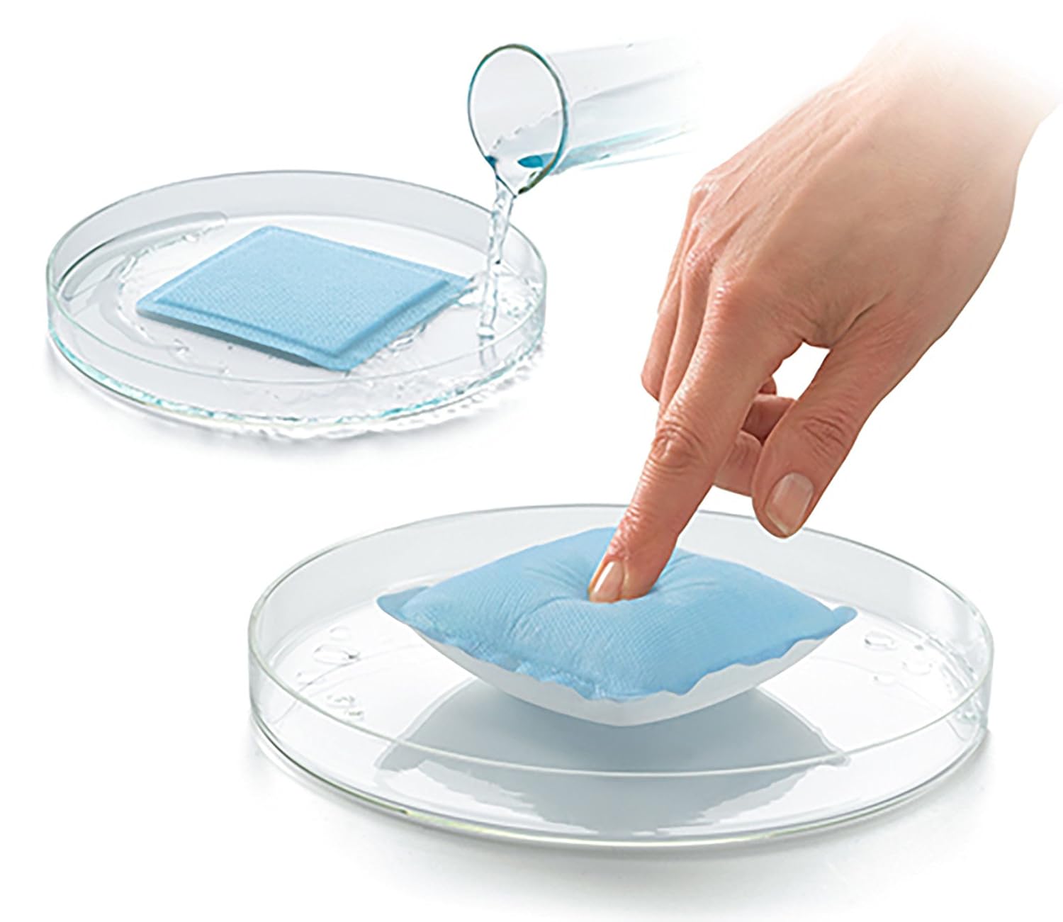 Flivasorb Wound Absorbent Pad, Sterile & Individually Sealed Non