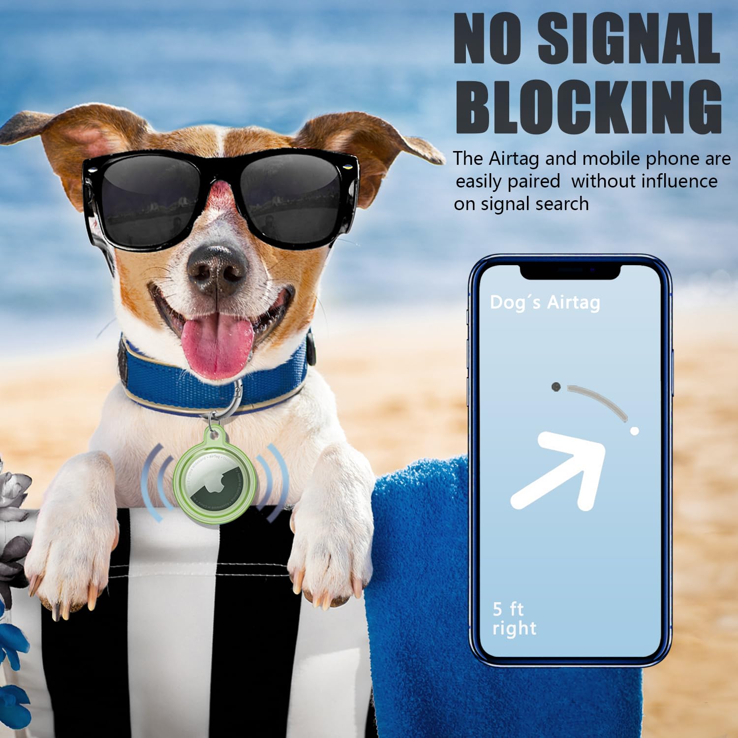 Galafoki Waterproof 4 Pack Compatible with Apple AirTags Holder, Clear Air Tags-4 Pack Air Tags Case with AirTags Keychain for Kids Dog, Pet,Car Keys, Luggage-Purle+Pink+Blue+Purple+Black+White