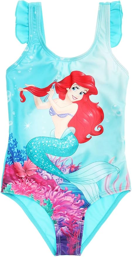 Maillot De Bain 1 Pièce Fille - Shorty Sans Manches Bretelles Croisées - Taille 5-16 Ans - Polyester/Élasthanne - Pour Piscine, Plage, Sports Aquatiques