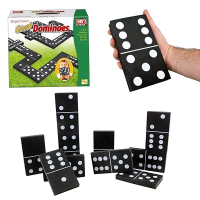 Buy Toyland Giant Dominoes Garden Patio Outdoor Game for Kids Children ...