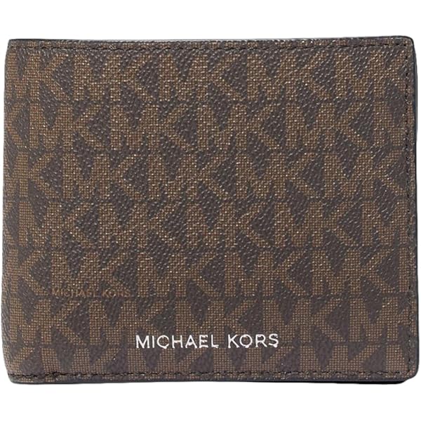 Michael Kors Portafoglio Hudson - Billfold In Pelle Pebblata Nero - Foto 8