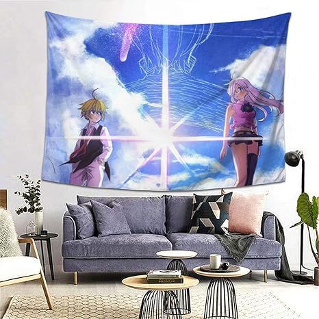 Amazon Co Jp おしゃれ Seven Deadly Sins 七つの大罪 壁掛けタペストリー 欧米風 寝室 リビングルーム 壁飾り インテリア モダン 多機能 パーティー イベント リビング お店 個性ギフト お祝い 3ｘ152cm ホーム キッチン