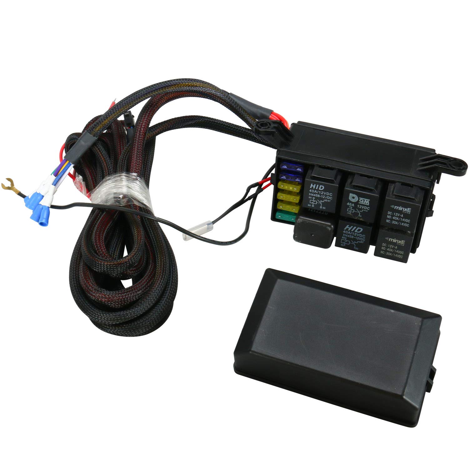 YaeCCC Control Box Electronic 6 Relay System Module Wiring Harness Kit