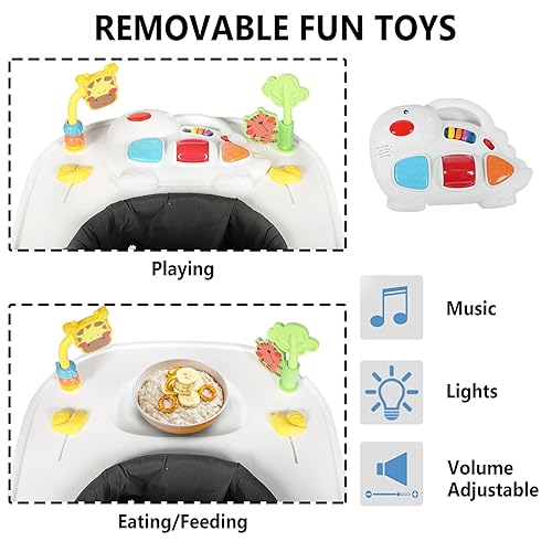 Kinder King In Folding Baby Walker, Activity Walker For Boys