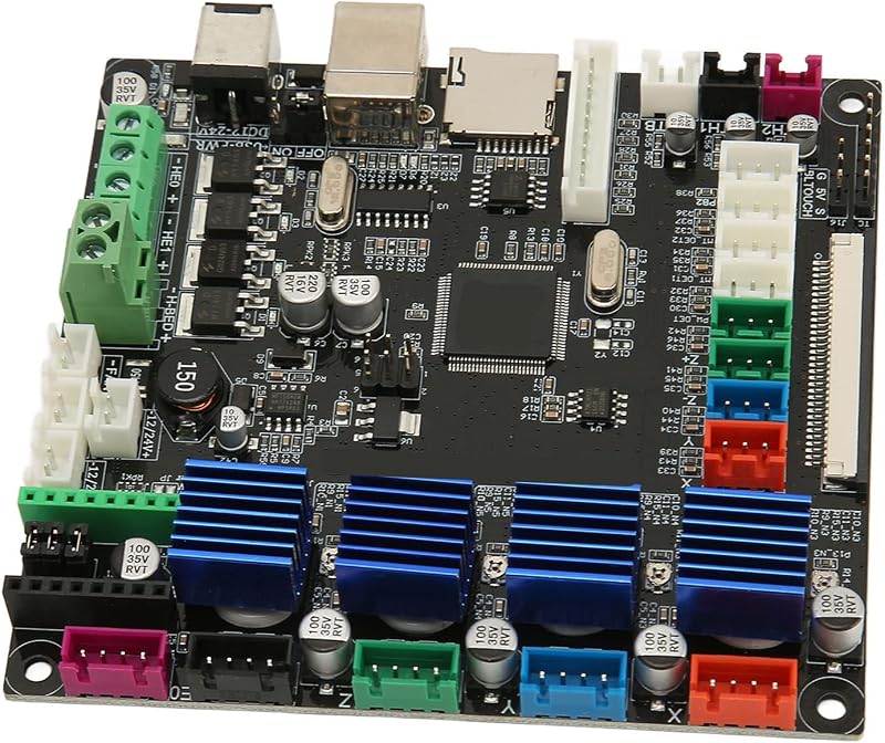 ASHATA 3D Printer Motherboard for KingRoon KP3S 32bit ARM TMC2225 Silent Driver