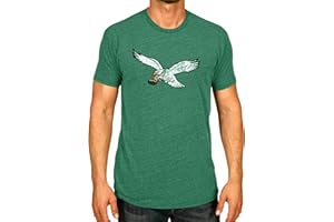 Team Fan Apparel NFL Modern Throwback T-Shirt - Cotton & Polyester Short Sleeve Adult Sports Tee