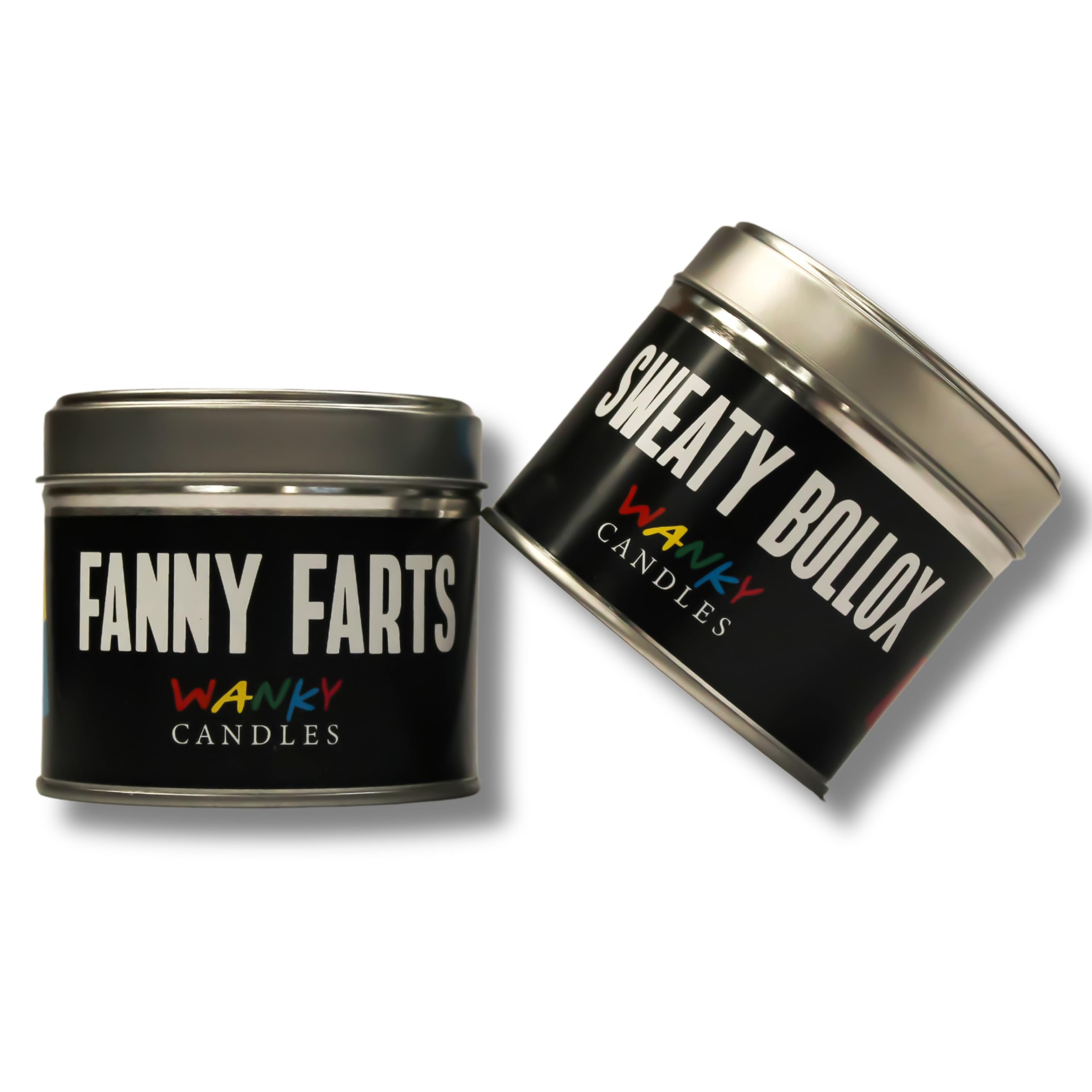 WANKY CANDLES Double Pack - Sweaty Bollox & Fanny Farts White, EA-HH5U-F8UK