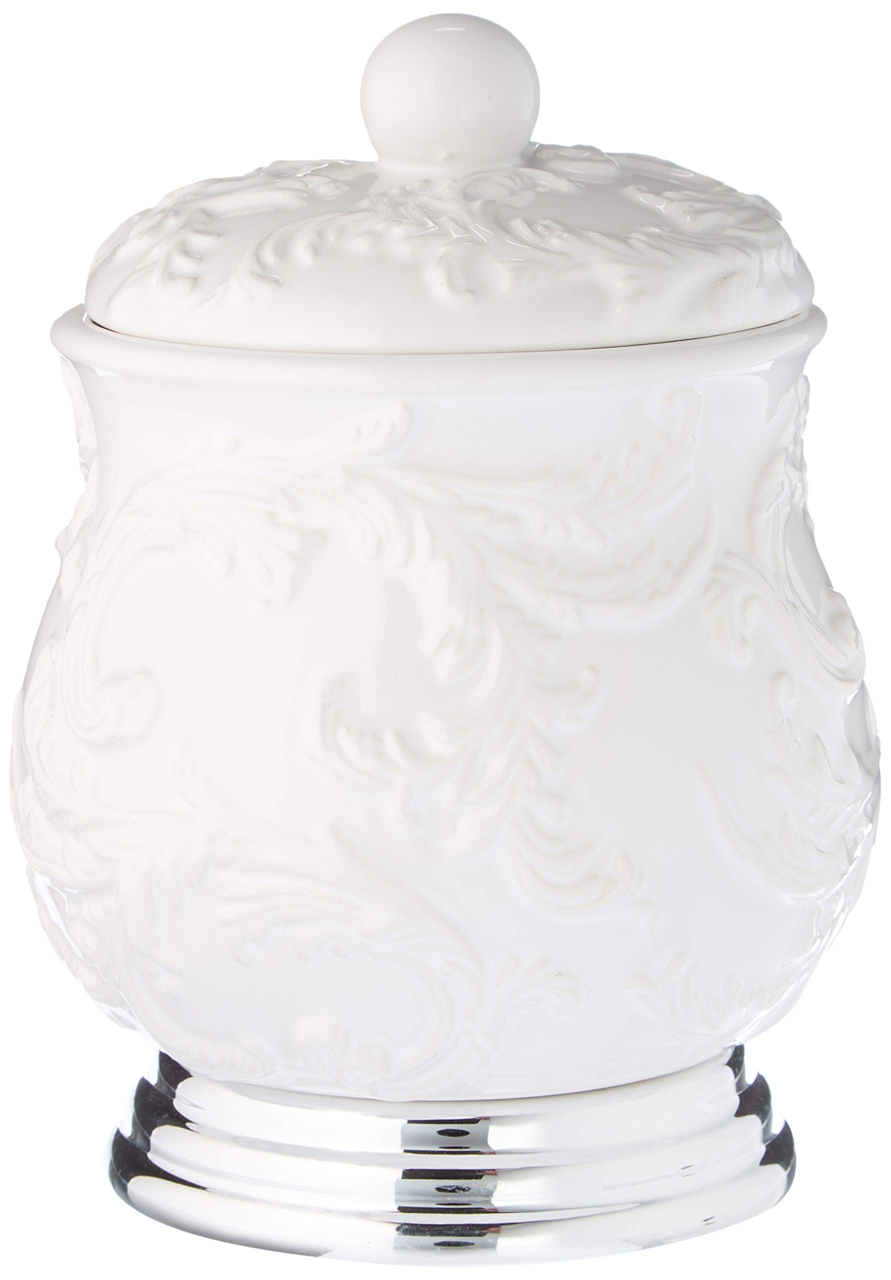 Spirella MYLENE Table Accessory White Cotton Box 1106896, Standard