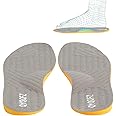 Supination Insoles for O/X Legs & Bowed Legs - Corrective Side Heel Wedge Insoles for Women & Men