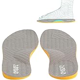 Supination Insoles for O/X Legs & Bowed Legs - Corrective Side Heel Wedge Insoles for Women & Men