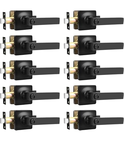 Serrure De Porte Pour Chariot élévateur - Poignée Verrouillable Métal - Paire De 2 Pièces - Dimensions 6,8 X 4,2 X 6,3 Cm