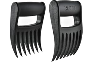 Gerior Meat Shredder Claws for Shredding Pulled Pork, Chicken - Bear BBQ Tool - Large