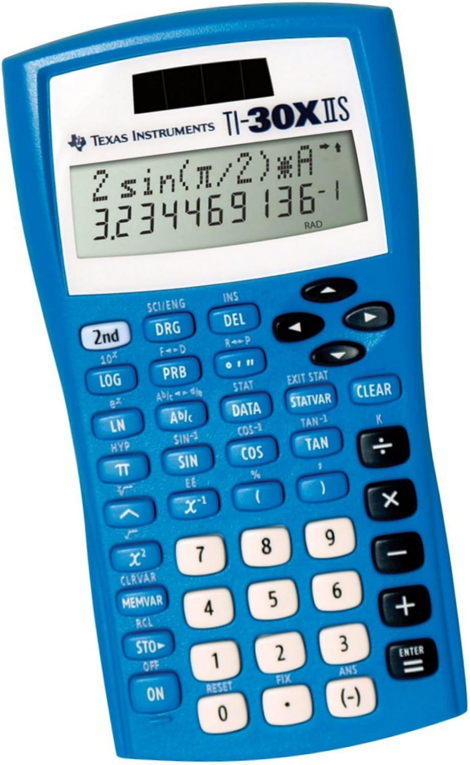 Texas Instruments TI30XIIS Blue Scientific Calculator Office 