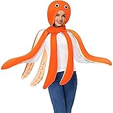 Arankhiger Adult Halloween Octopus Costume Sea Animal Parties Themed Outfits