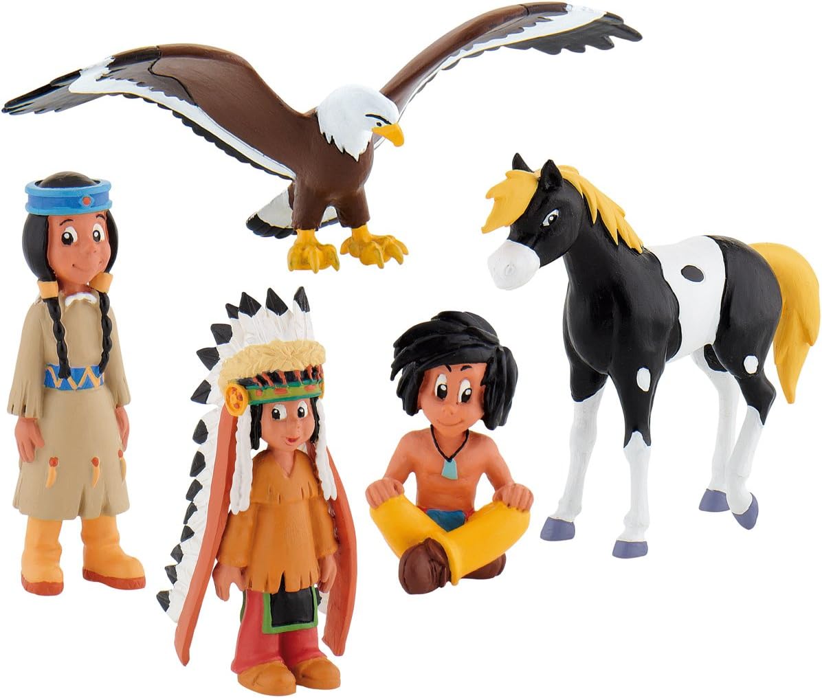 Bullyland Yakari Set 5 Mini Figurines Grand Aigle Petit Tonnerre Arc en ciel Amazon.fr Jeux Bullyland Yakari Set 5 Mini Figurines Grand Aigle Petit Tonnerre Arc en ciel Amazon.fr Jeux