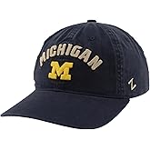 ZHATS NCAA Unisex-Adult NCAA Officially Licensed Hat Scholarship Arch Team Color