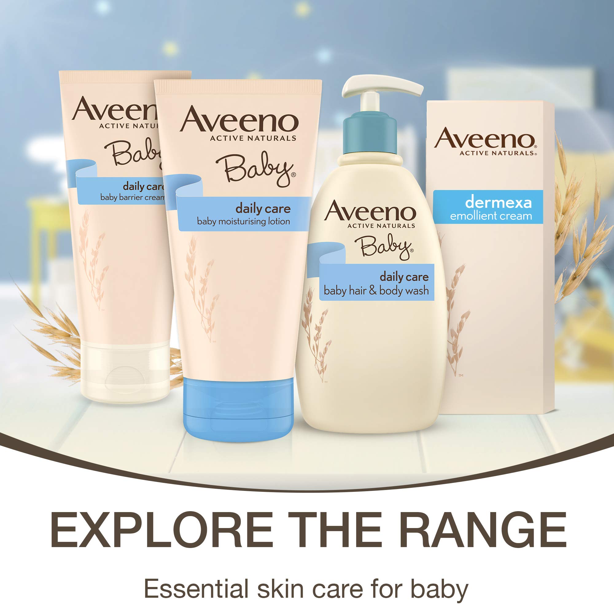 aveeno baby daily care baby hair & body wash 300ml