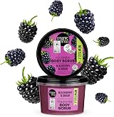 Organic Shop 250ml Body Scrub Polishing Blackberry Charcoal Berry view 2