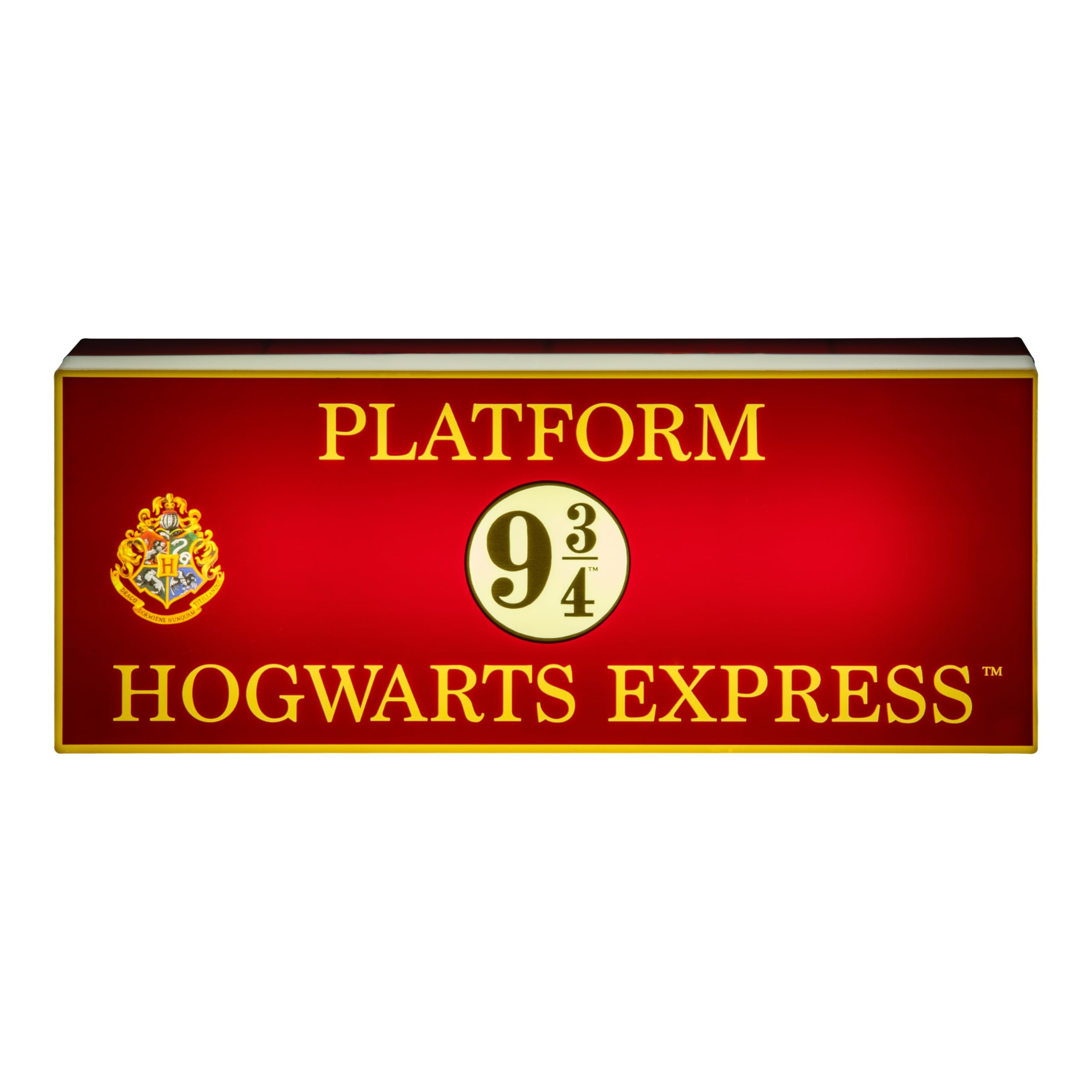 Hogwarts Express Logo Light - Officially Licensed Harry Potter Decorative Lamp, Freestanding or Wall Mountable, Powered by USB or Batterys, Gift for Potter Heads| Paladone