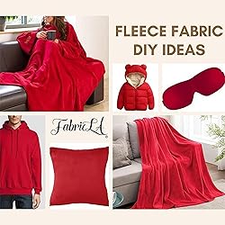 FabricLA Ultra-Soft Polar Fleece Fabric by The Yard