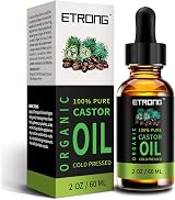 ETRONG Organic Castor Oil 60ml 5 in 1 with 5 Brushes for Brows Lashes Nails view 7