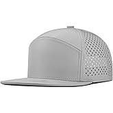 Varpepe Performance Snapback Hats for Men Women,Flat Bill Cap,Golf,Running,Workout