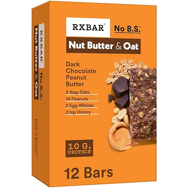RXBAR NUT BUTTER AND OAT PROTEIN BARS, PROTEIN...