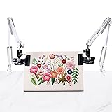 2 Sets Adjustable Embroidery Hoops Stand for Hand