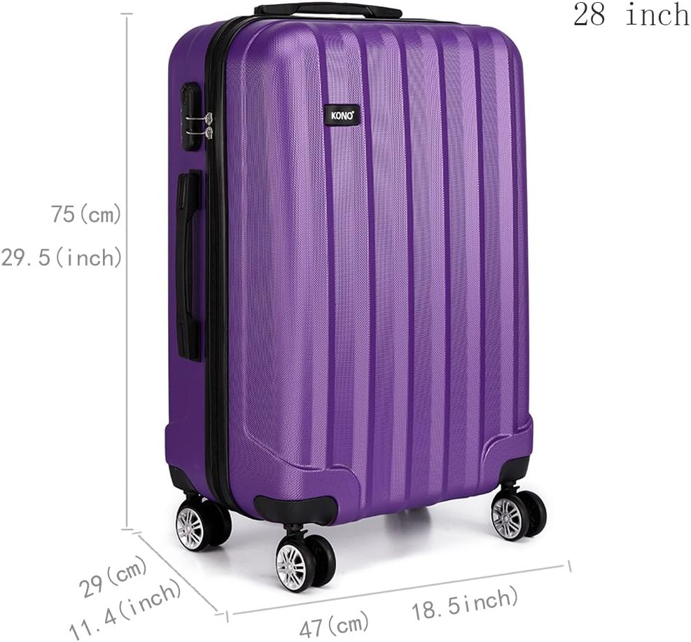 kono hard shell suitcase