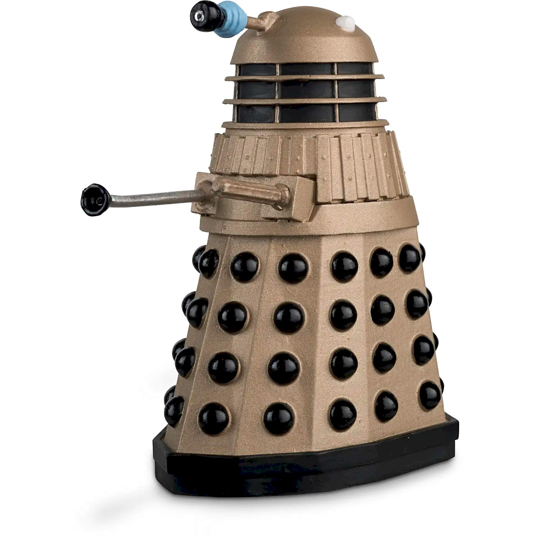 Official Licensed Merchandise Doctor Who Figurine Collection Gold Dalek Hand Painted 1:21 Scale Collector Boxed Model Figure #BD1
