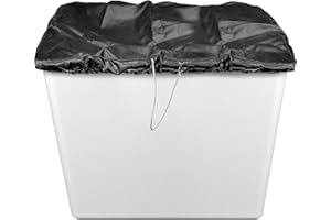 PLASTIC COMPOSITES CO Bucket Truck Parts HEAVY DUTY Elastic Banded Bucket Cover with Support Pocket, Fits 2 Man Bucket 28"x51" Edge to Edge