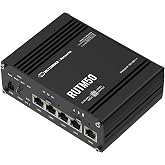 Teltonika RUTM50 5G Industrial Router &ndash; Dual SIM Failover, WiFi 5, Gigabit Ethernet, VPN &amp; RMS Support (RUTM50000000)