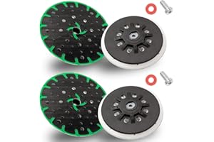LOVEINLAST 202460 ETS 150 Hard 17/48-Hole Sanding Pad Disc 6 Inch 150mm Replacement Fit for ETS 150/3 EQ, ETS 150/5 EQ, ETS EC 150/3 EQ, ETS EC 150/5 EQ(2Pcs)