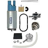 Fuel Pump W/Regulator, Housing & Seal For 02-07 Harley Davidson Touring Road king/Street Glide/Electra Glide/Road Glide and Fuel filter by Fuel Pump Factory