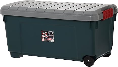 Amazon Co Jp アイリスオーヤマ 収納 Box 1000 500 500 Rvbox 1000 グレー ダークグリーン ホーム キッチン